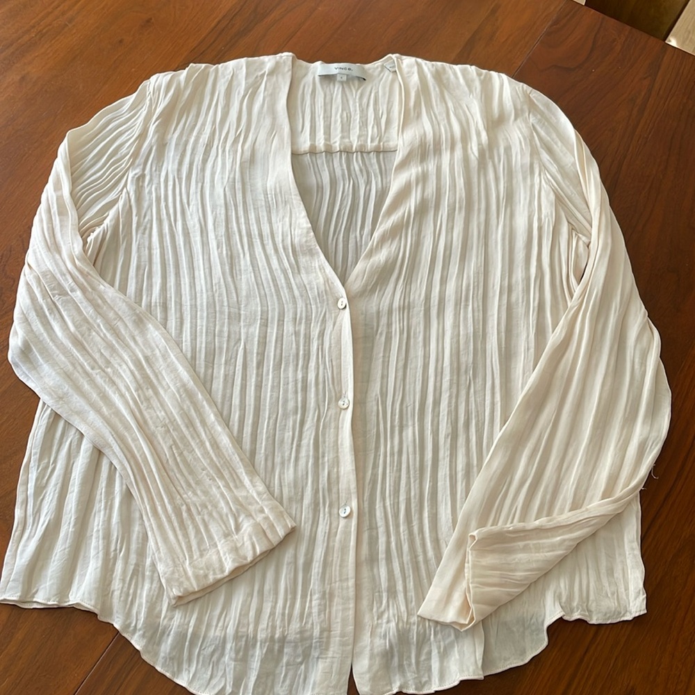Vince satin blouse